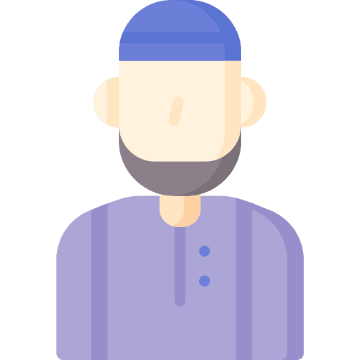 Man islam muslimah user icon