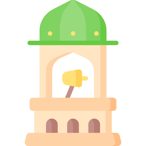 Mosque speaker pray eid mubarak icon