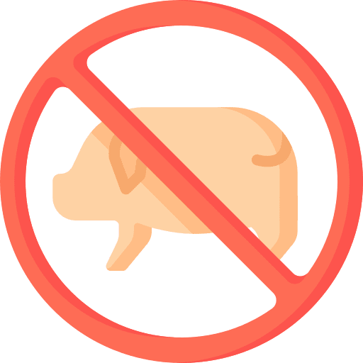 Pork nutrition no pig cultures icon