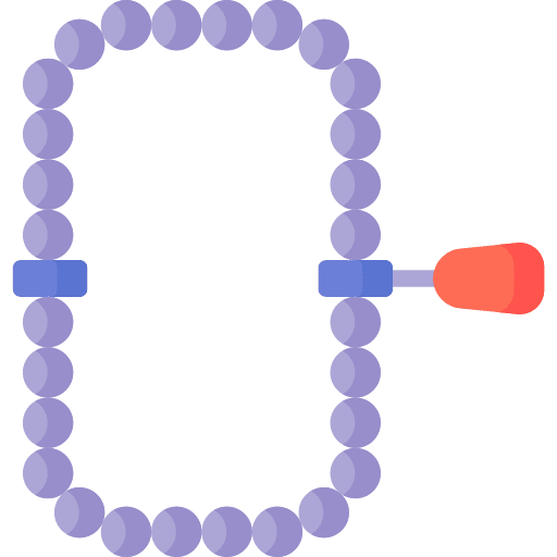 Tasbih muslim cultures islam icon