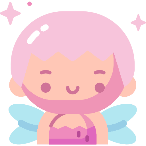 Fairy folklore people fairy tale icon