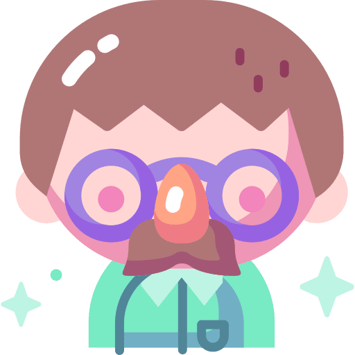 Glasses eyeglasses birthday and party glasses icon