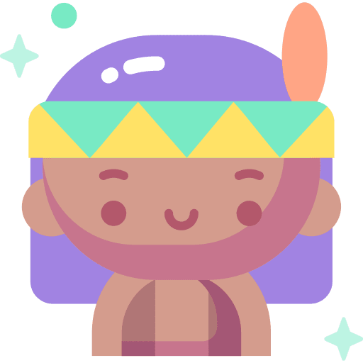 Indian costume avatar people icon