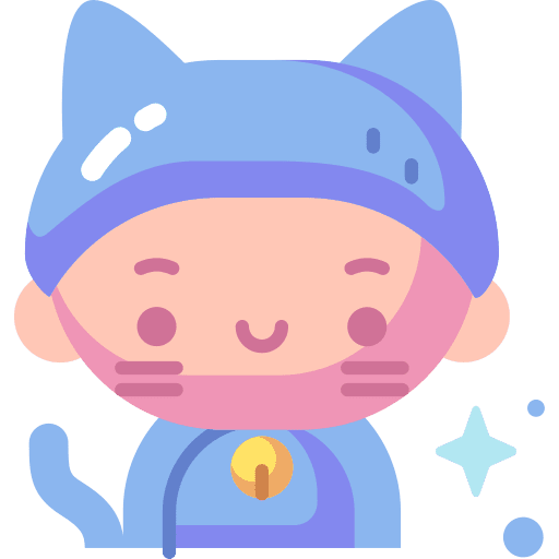 Cat celebration halloween party icon