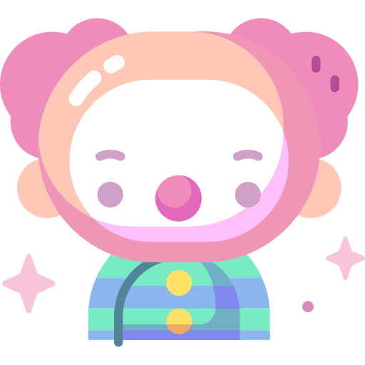 Clown clown user entertainment icon