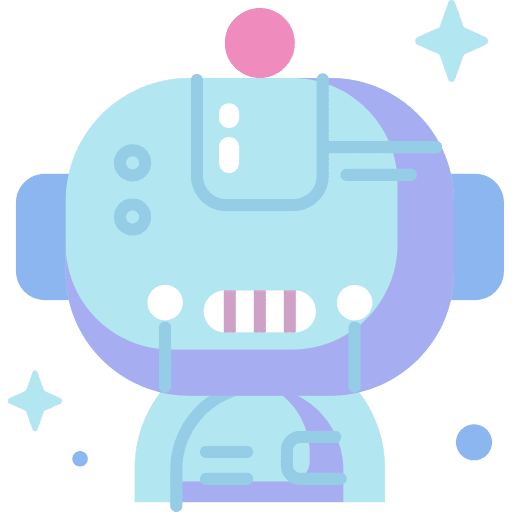 Robot superpower robot knight icon
