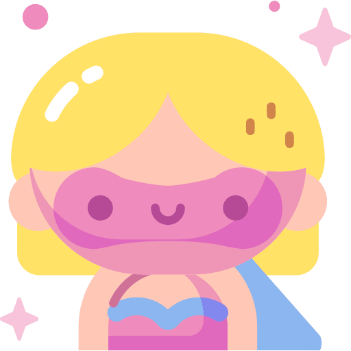 Superhero character halloween fantasy icon