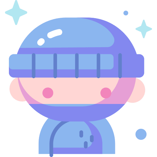 Thief robbery costume carnival icon