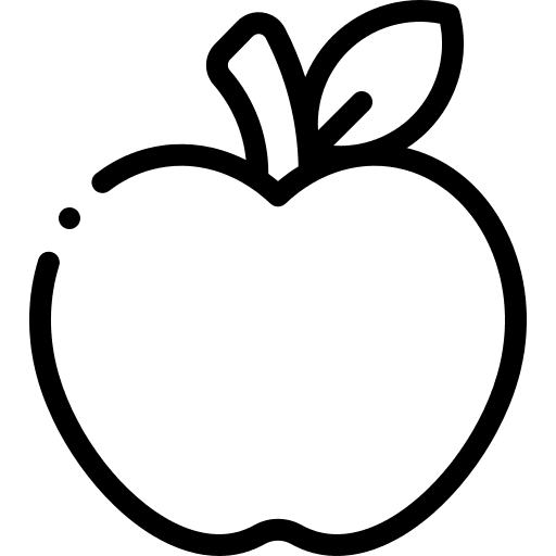 Apple healthy food apple diet icon