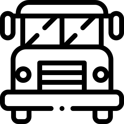 School bus automobile back to school school bus icon