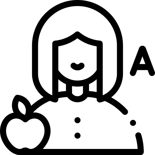 Teacher teacher woman avatar icon