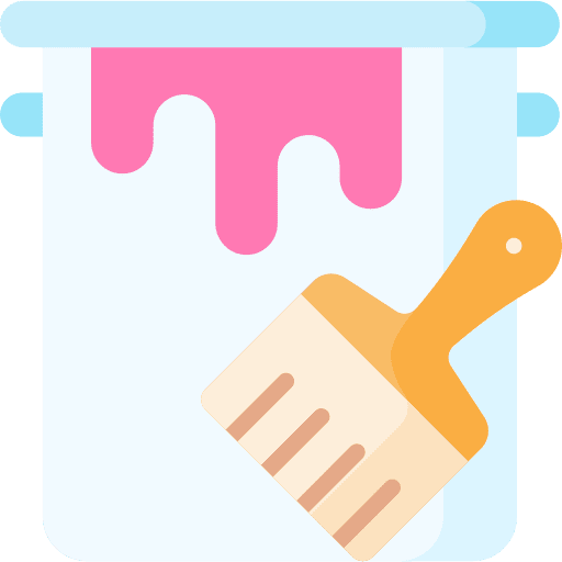 Paint bucket art basket tools icon Paint bucket art basket tools icon