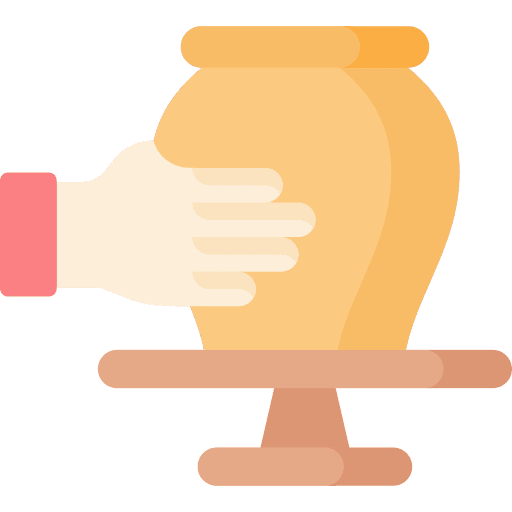 Pottery pottery clay craft icon Pottery pottery clay craft icon