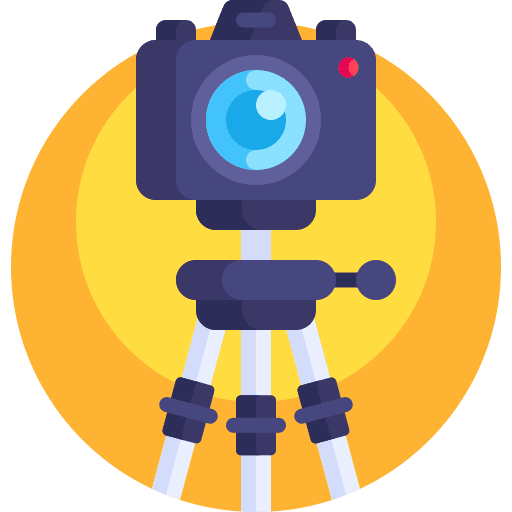 Tripod equipment electronics photography icon