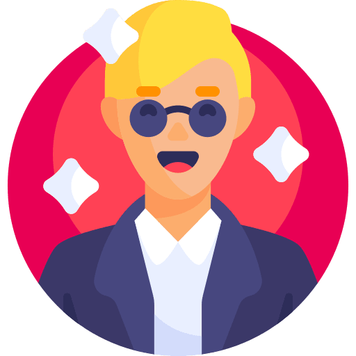 Celebrity famous professions and jobs man icon