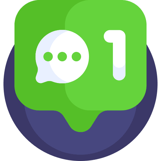 Comment social media new communications icon Comment social media new communications icon