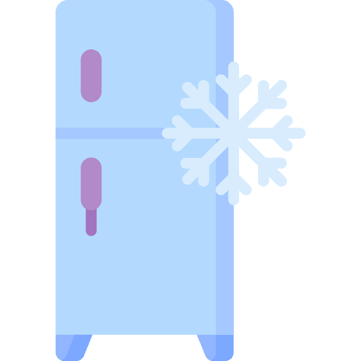 Fridge electronics cold kitchen icon