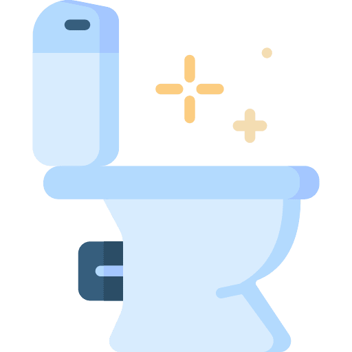 Water closet clean water closet hygiene icon