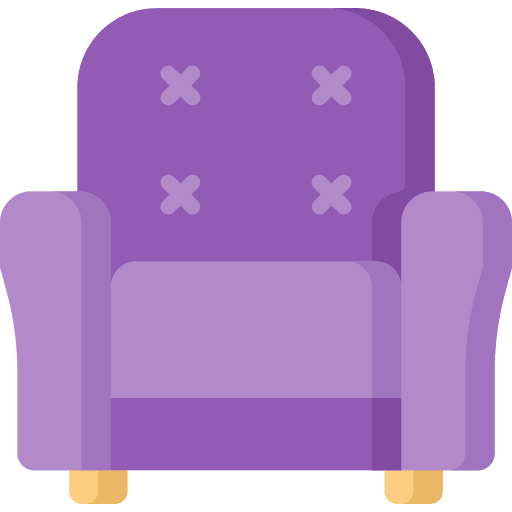 Armchair living room interior sofa icon Armchair living room interior sofa icon