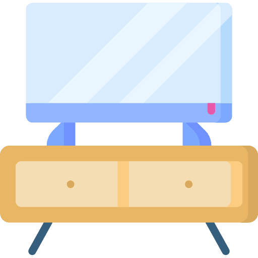 Tv table house things cabinets television icon Tv table house things cabinets television icon