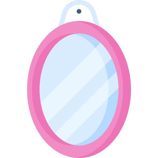 Hand mirror beauty mirror hand mirror icon Hand mirror beauty mirror hand mirror icon