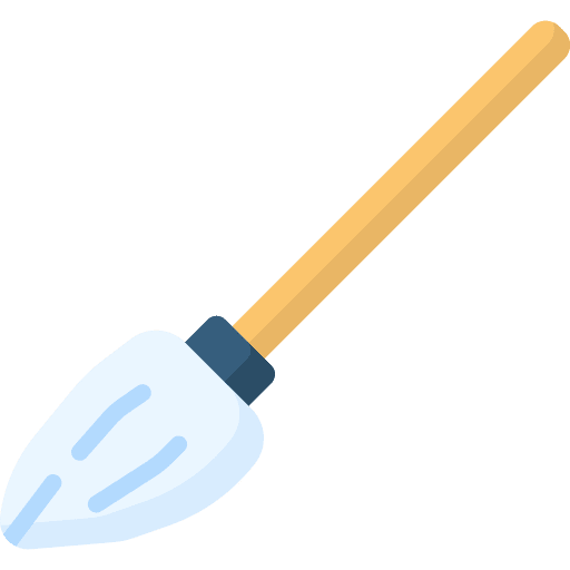 Mop broom household tool icon Mop broom household tool icon