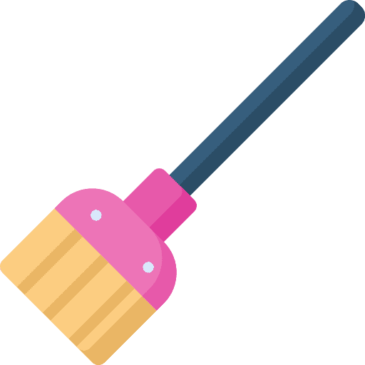 Broom cleaning dust miscellaneous icon Broom cleaning dust miscellaneous icon