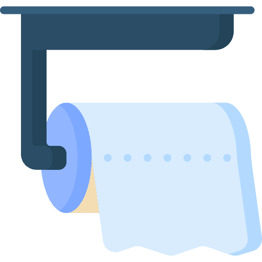 Toilet paper restroom toilet paper wellness icon Toilet paper restroom toilet paper wellness icon