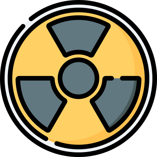 Toxic hazard danger industry icon