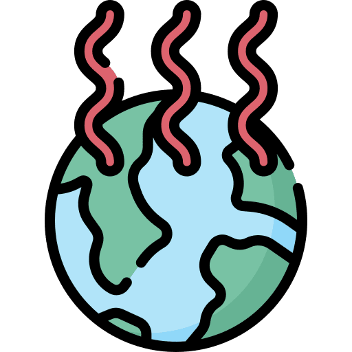 Global warming global warming climate change melt icon
