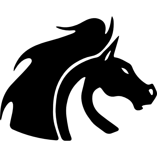 Dragon head with angry face animals mad dragon icon