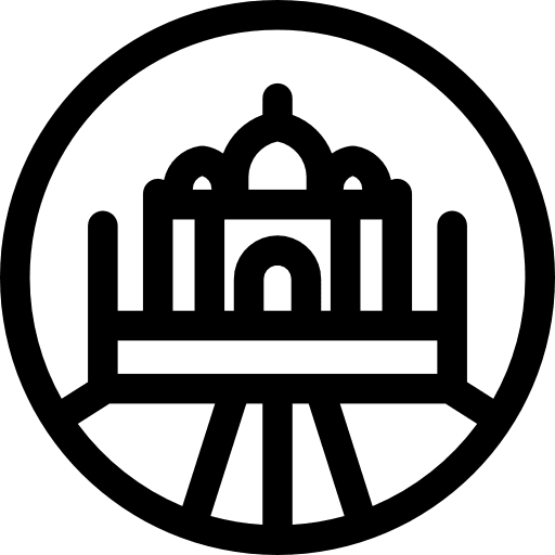 Taj mahal building landscape taj mahal icon Taj mahal building landscape taj mahal icon