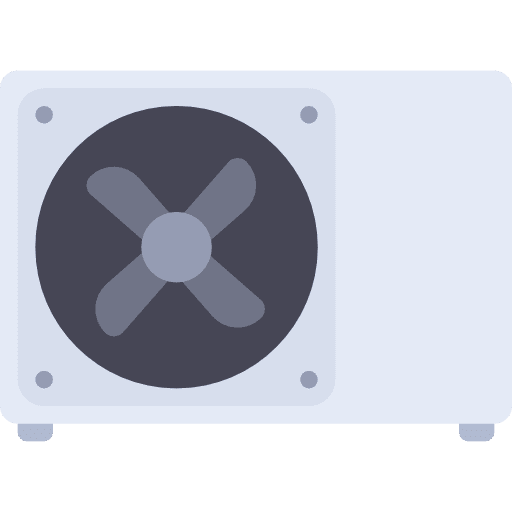 Air conditioning machine air conditioning refreshing icon