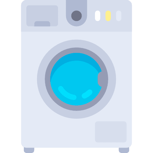 Washing machine cleaning clean electrical appliance icon