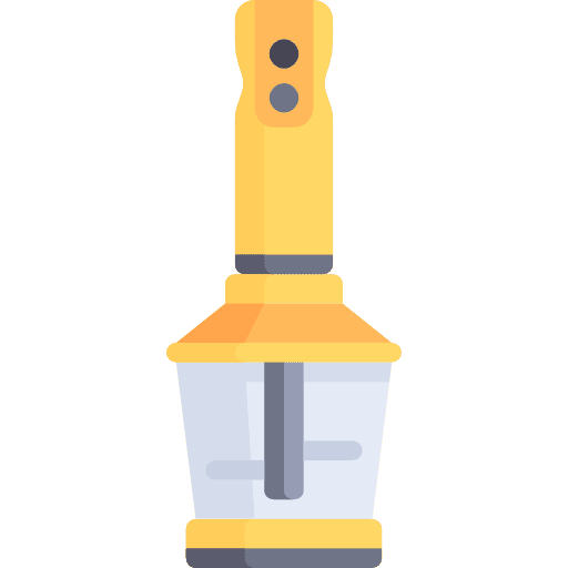 Blender cooking food and restaurant mixer icon