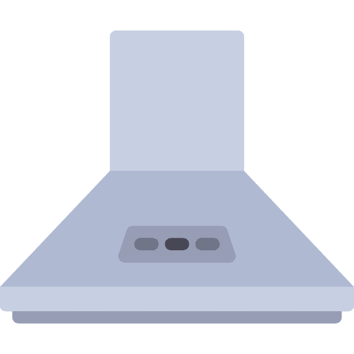 Extractor kitchen hood cooking icon