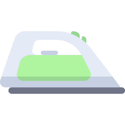 Iron housework laundry iron icon