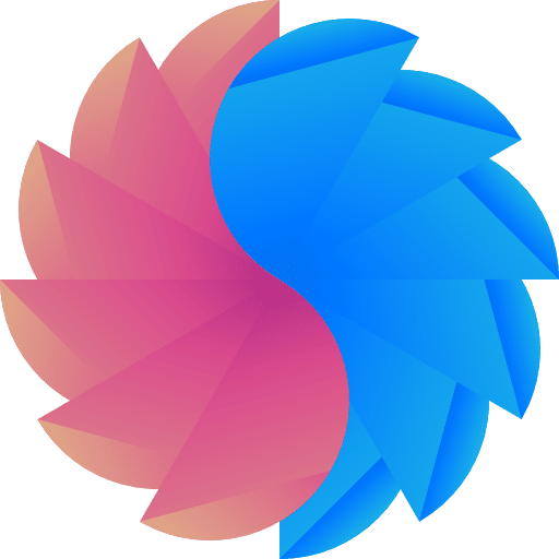 Floral logotype brand floral icon