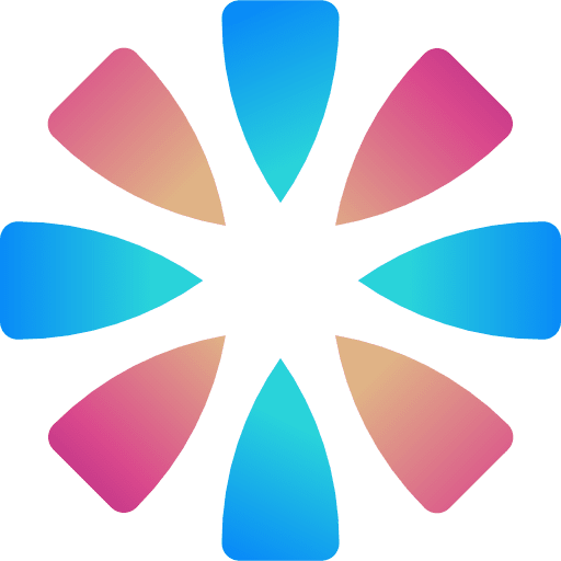 Floral logotype logo brand icon