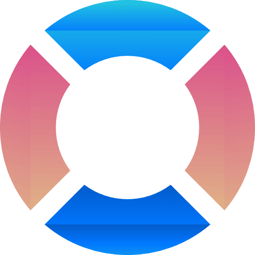 Logo circle logotype logo icon