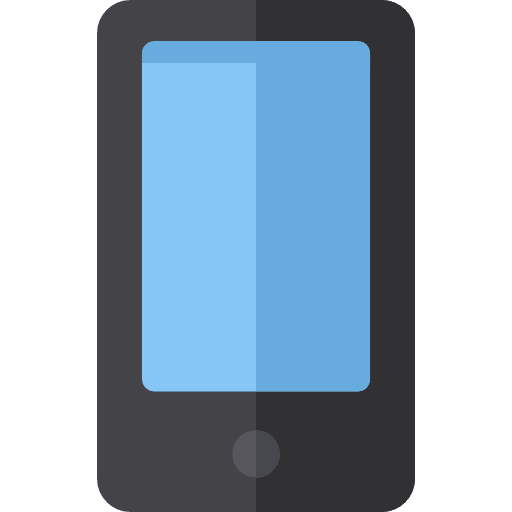 Smartphone technology mobile phone touch screen icon