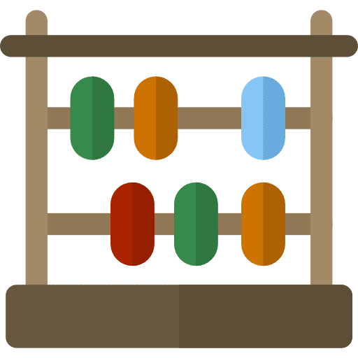 Abacus mathematical mathematics abacus icon