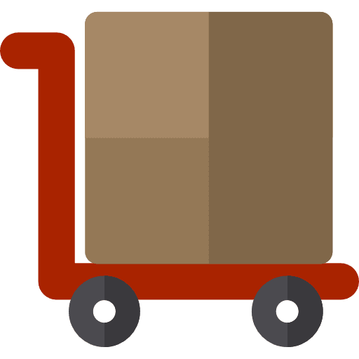 Delivery cart delivery cart cart shipping and delivery icon