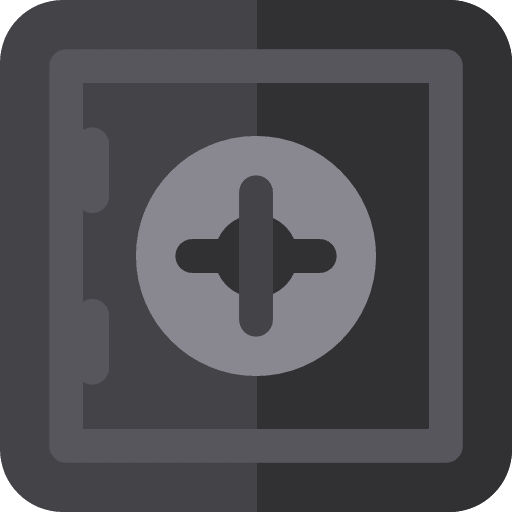 Safebox savings banking bank icon