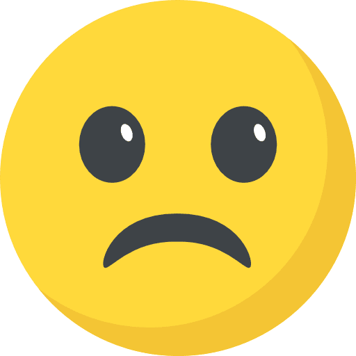 Sad smileys emoji emoticons icon