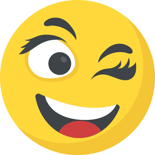 Wink emoji emoticons feelings icon