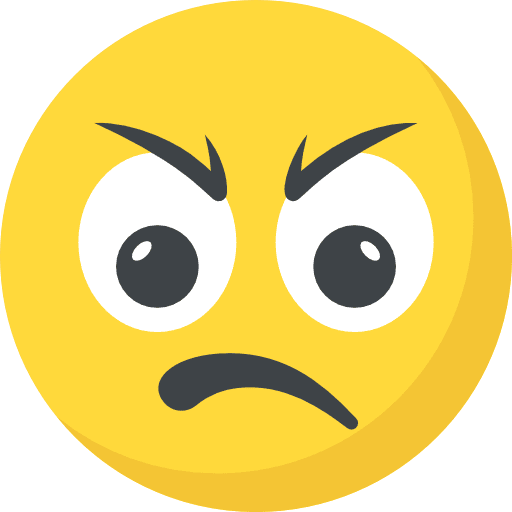 Angry angry emoticons smileys icon