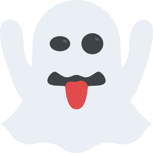 Ghost smileys emoji feelings icon