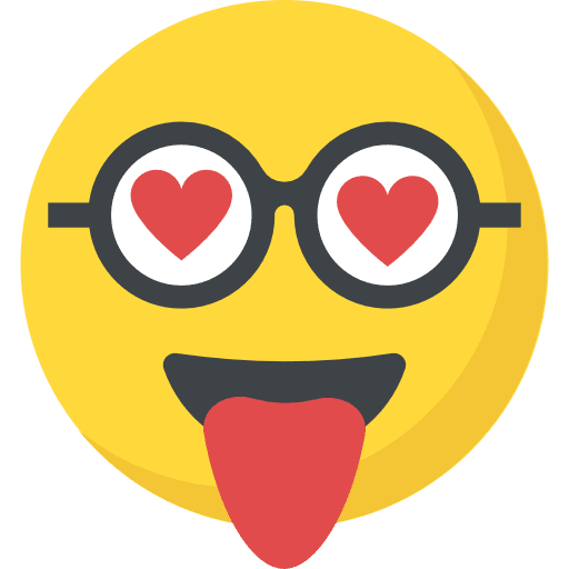 In love emoticons smileys emoji icon