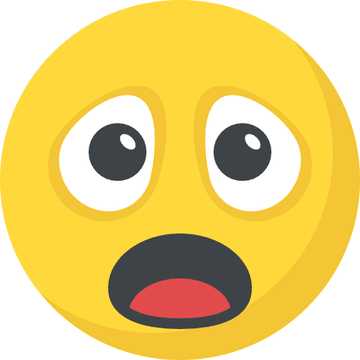 Surprised emoji smileys surprised icon